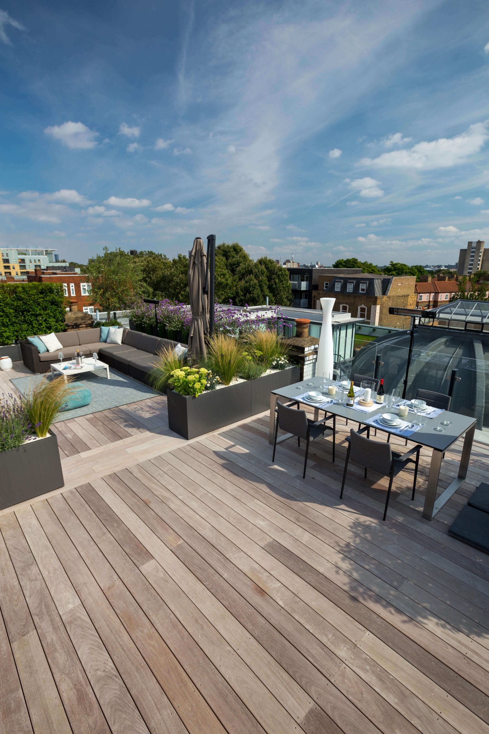 Roof Terrace Garden Builders Chessington KT9